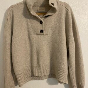 LOULOU STUDIO
Klova wool-blend turtleneck sweater